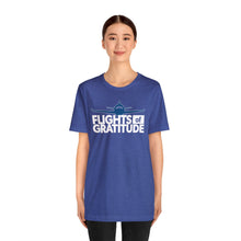 Load image into Gallery viewer, Blue &amp; White, Short Sleeve Tee
