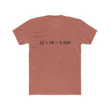Load image into Gallery viewer, 2f + 5b = 5,000 T-Shirt BLACK Font
