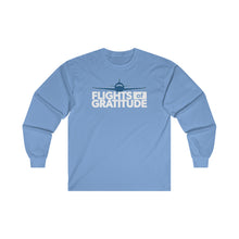 Load image into Gallery viewer, Blue &amp; White, Long Sleeve Tee